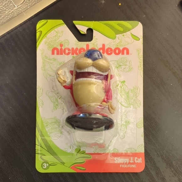 Nickelodeon Stimpy J. Cat Figurine - Picture 1 of 2